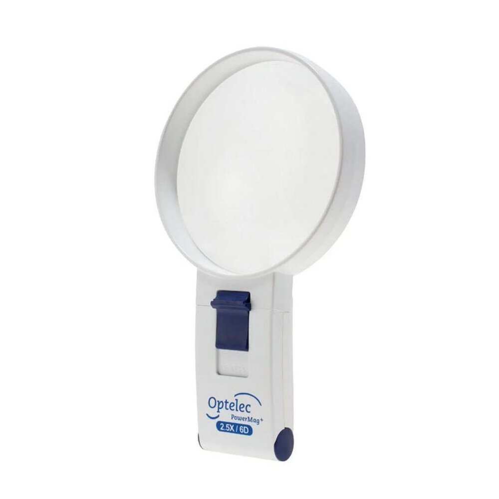 Power Mag 2.5X LED Handheld Magnifier